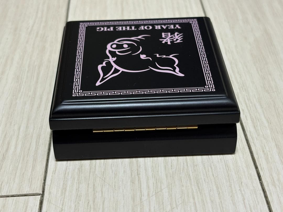 【新品/未使用】2019 パラオ　干支　猪図　金メッキ　5ドル銀貨