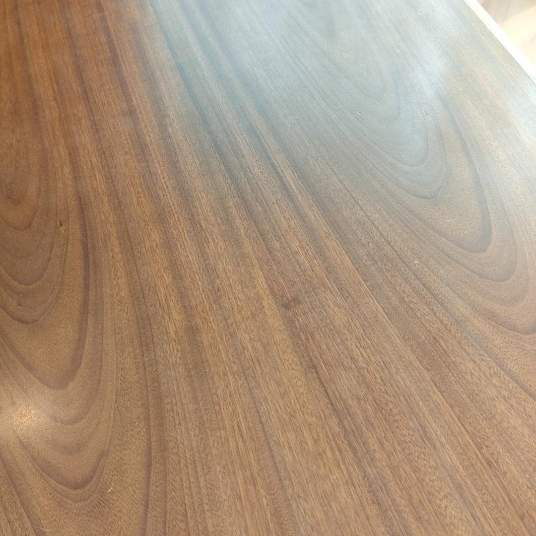 チターノ　カリモク　センターテーブル　棚付き　天然木