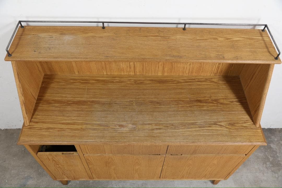 『メーカー不明』オープンシェルフ カップボード 飾棚 食器棚 収納 RWshe4