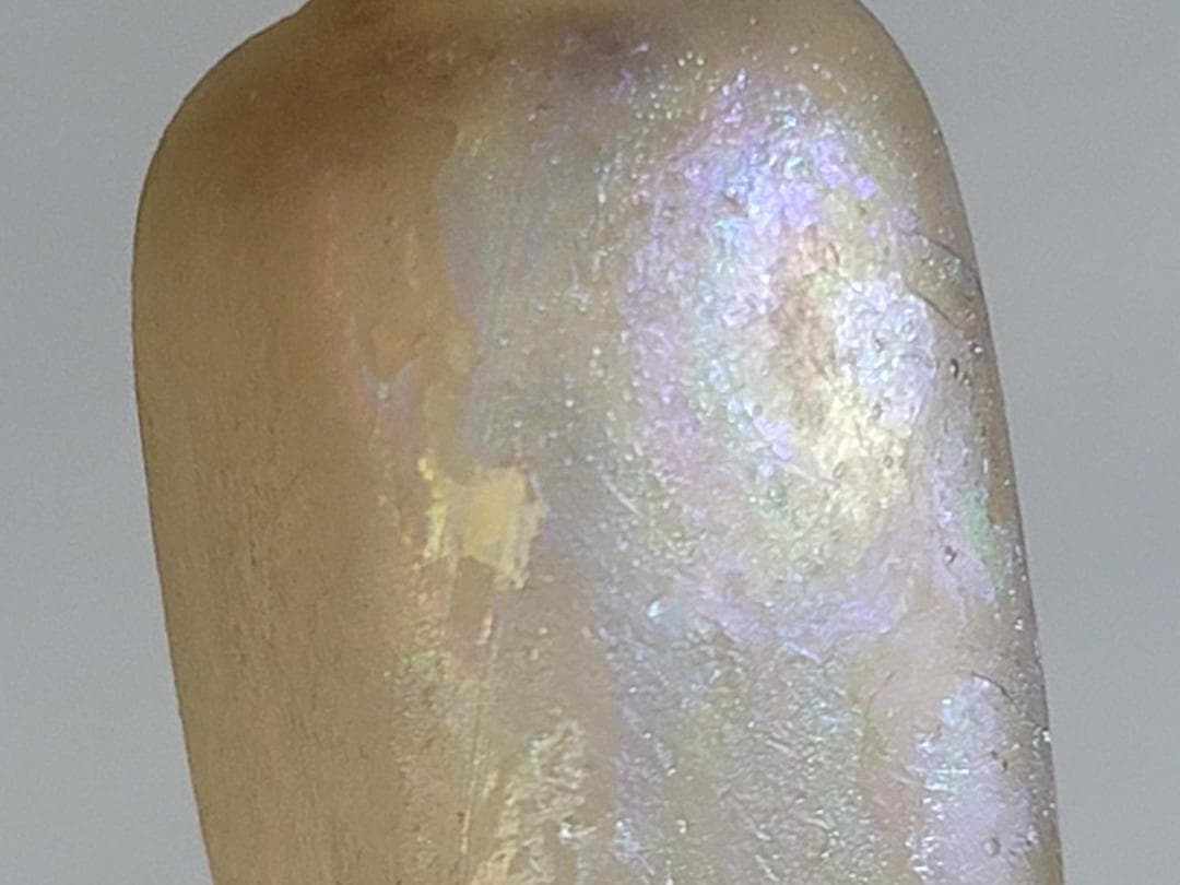 古代ローマングラス 銀化 小瓶 シリア 2個 発掘品 DT363