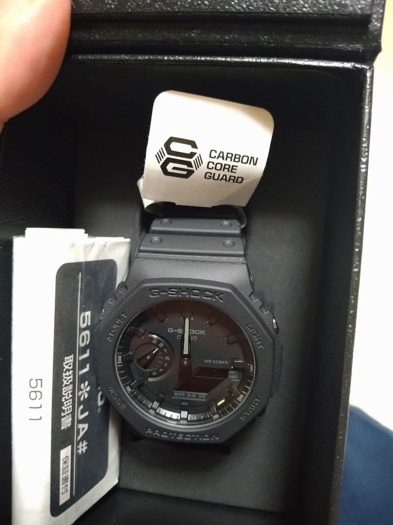 未使用G-SHOCK☆GA-2100-1A1JF