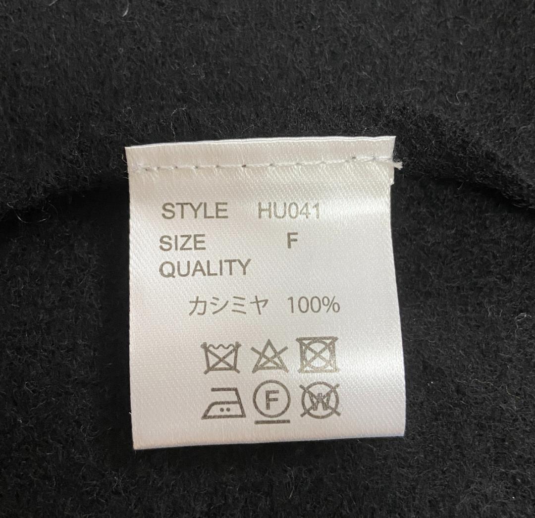 MB ULTIMATE FABRIC カシミア100%ストール ブラック