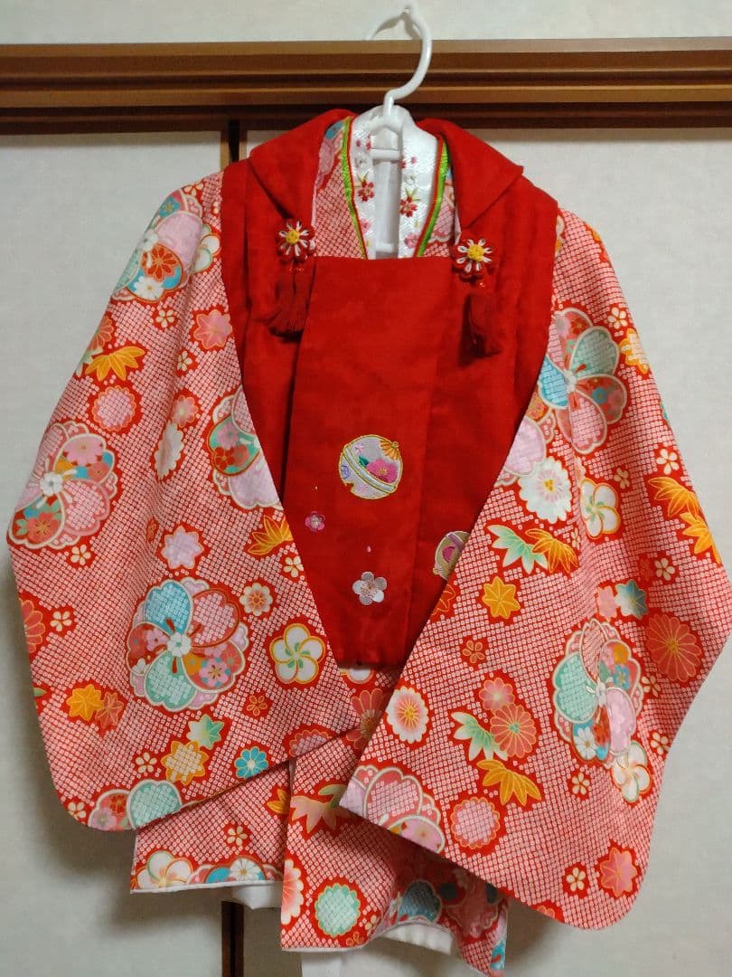 七五三　女の子　着物　一式