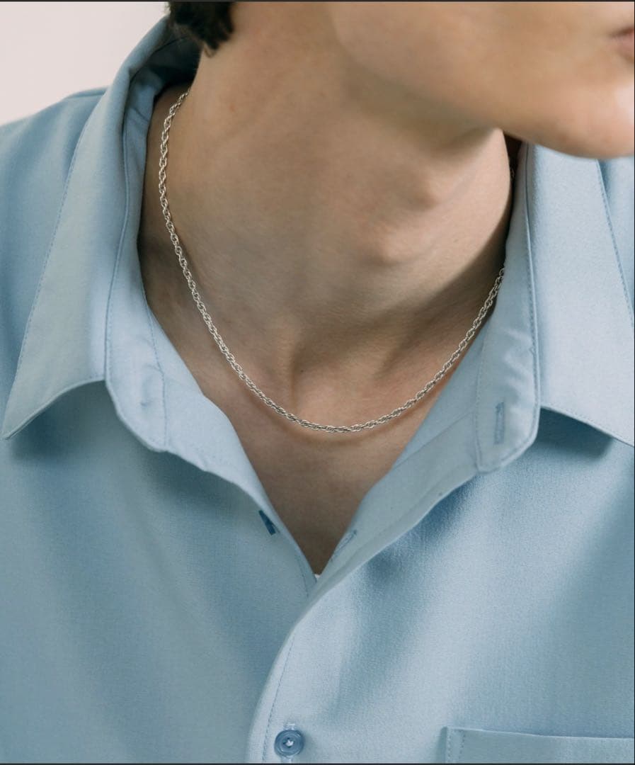 YAMA「LURAKU」Silver925 Short Necklace