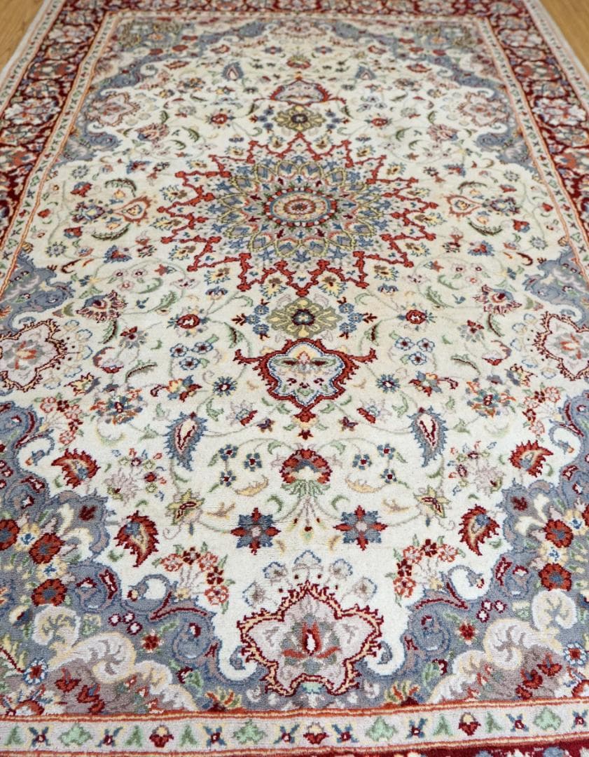 手織りペルシャ絨毯 オリエンタルラグ 228×144cm