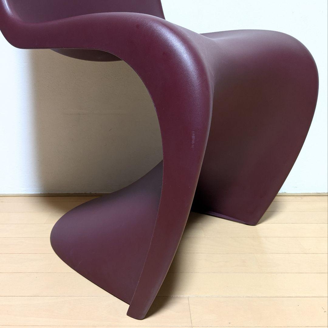 美品 Vitra パントンチェア ポリプロピレン ボルドー 1
