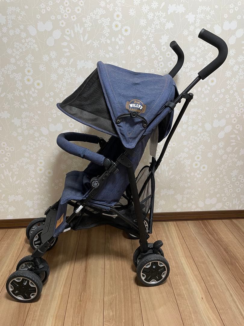 Jeep アドベンチャープラス b型ベビーカー デニム