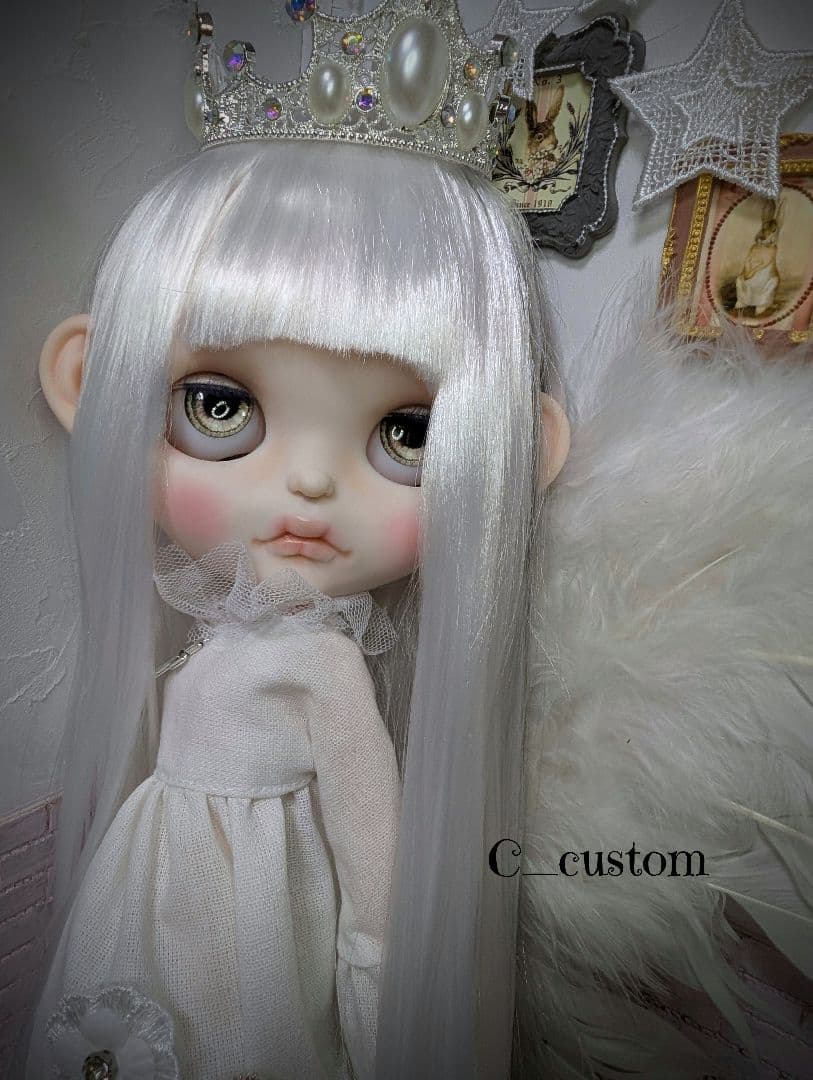 お迎え決まりました❁︎カスタムアイシードール❁︎アウトフィットセット❁︎エクステ