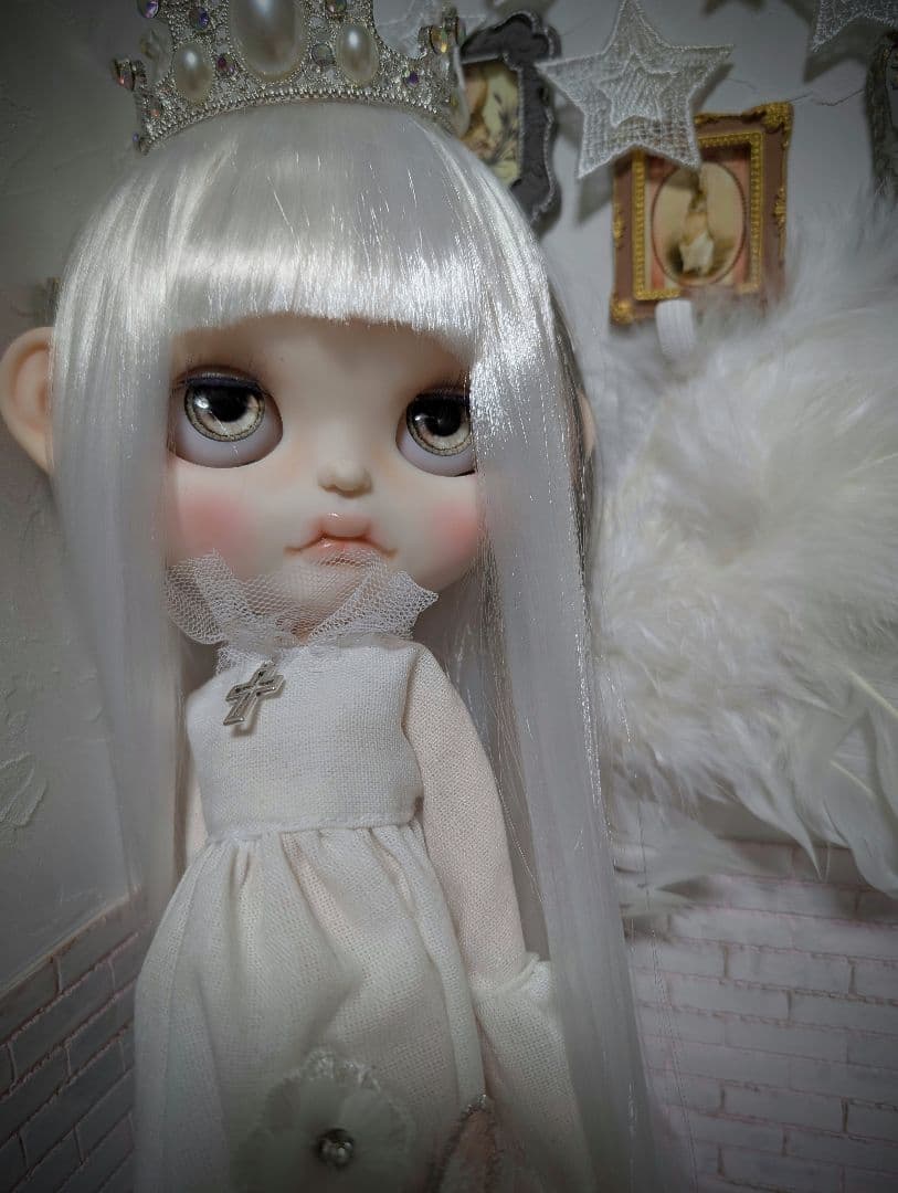 お迎え決まりました❁︎カスタムアイシードール❁︎アウトフィットセット❁︎エクステ