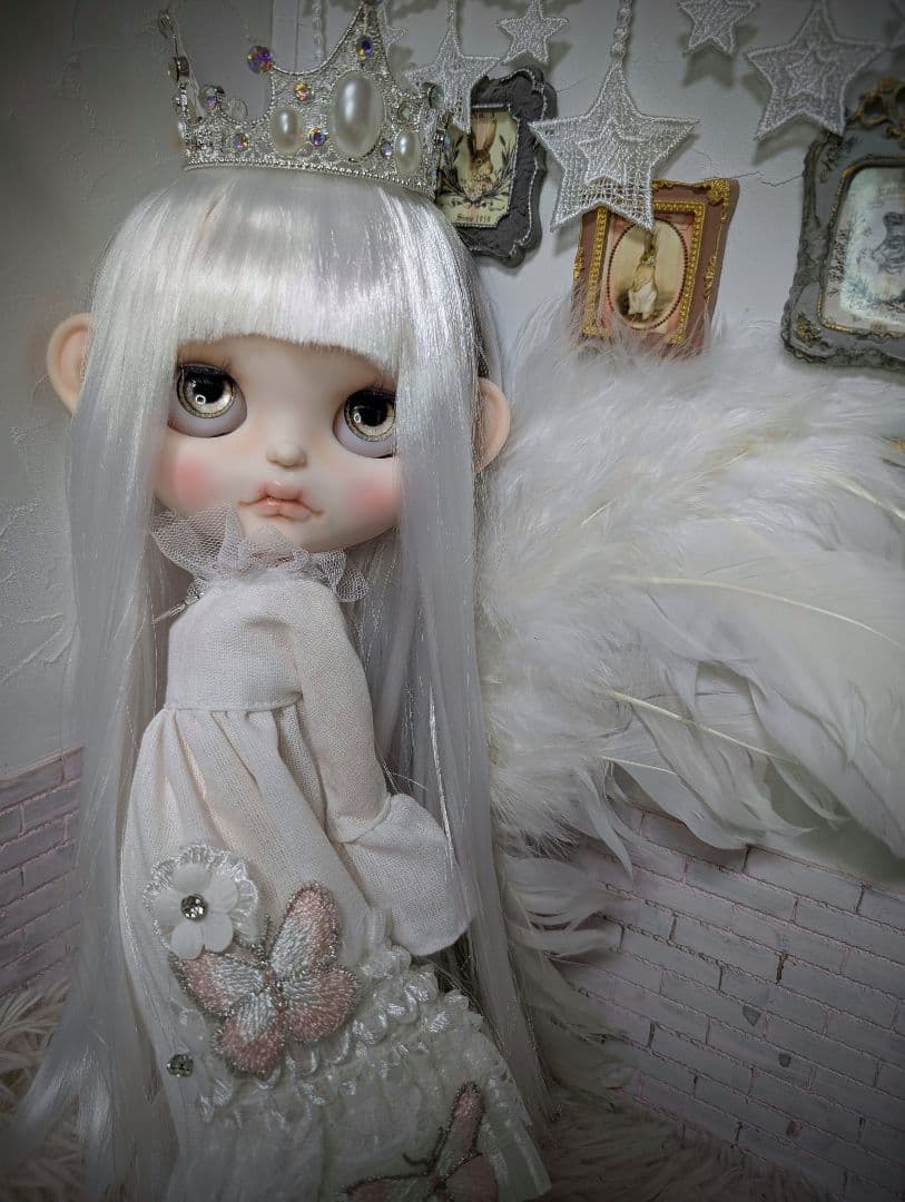 お迎え決まりました❁︎カスタムアイシードール❁︎アウトフィットセット❁︎エクステ