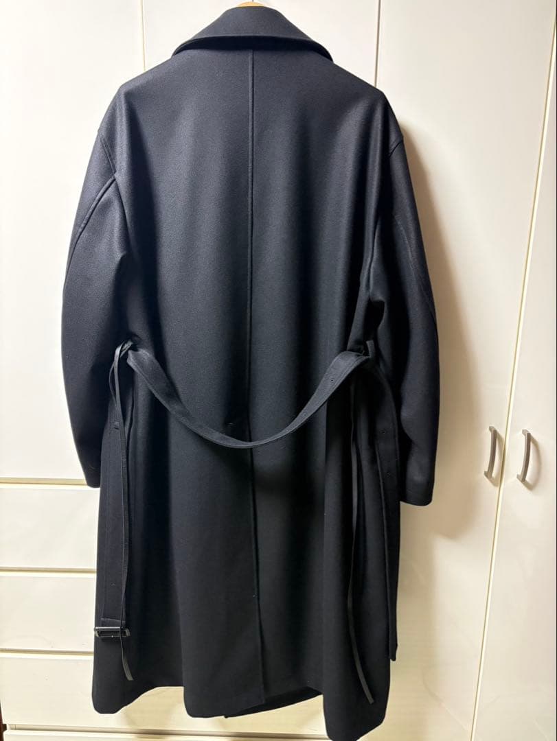 ジャケット・アウター ssstein OVERSIZED DOUBLE BREASTED COAT