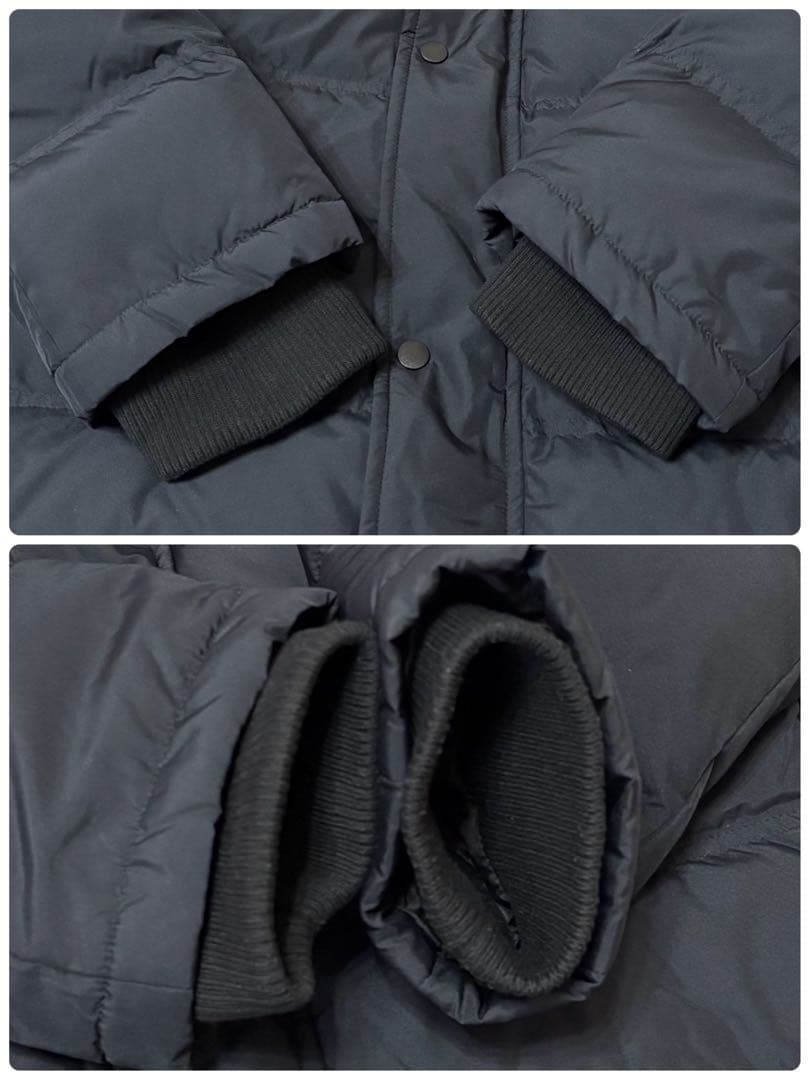 美品　Mizuno PRO ベンチコート ロング丈　ブラック　ダウンコート　L