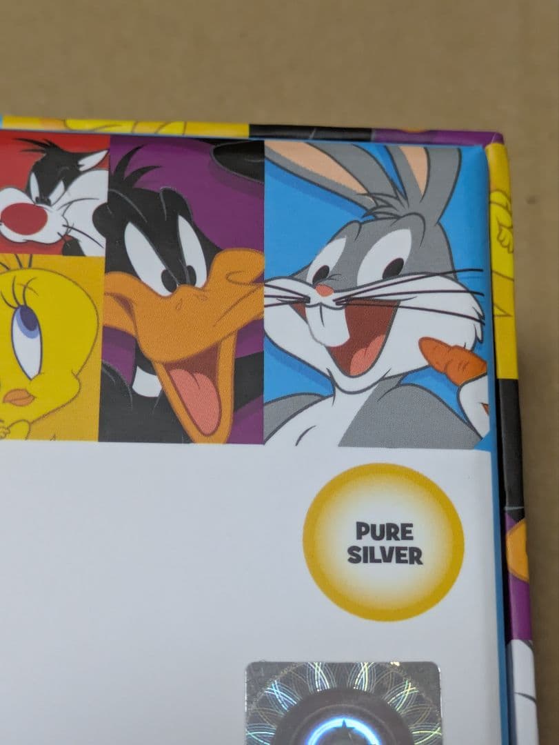 ルーニー・テューンズ　ワイリーコヨーテ1オンス純銀