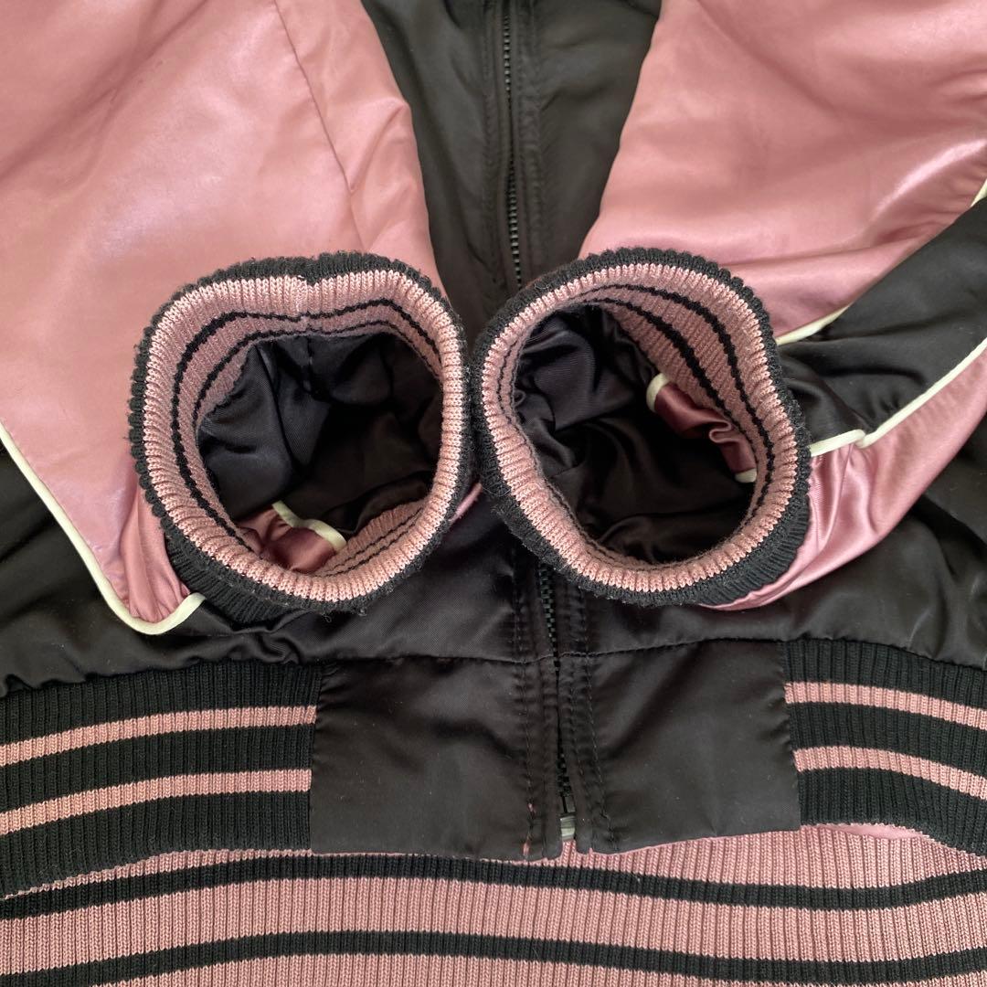 DIESEL リバーシブルスカジャン L 狼オオカミ