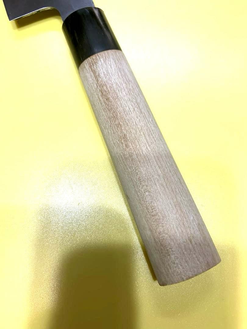 堺真久　鎌形薄刃包丁　刃渡り20cm