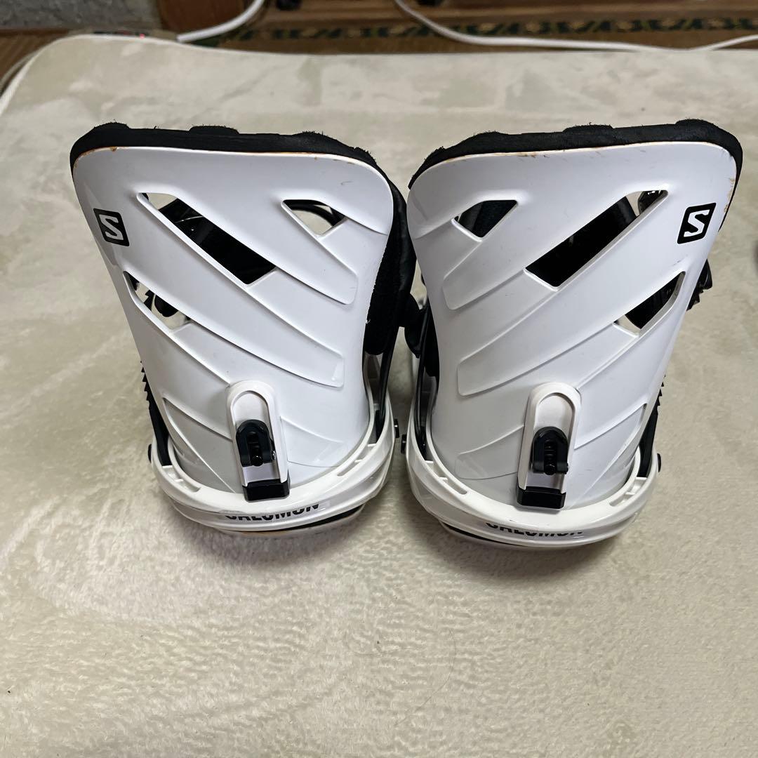 SALOMON スノーボード ビンディング ホワイト/ブラック