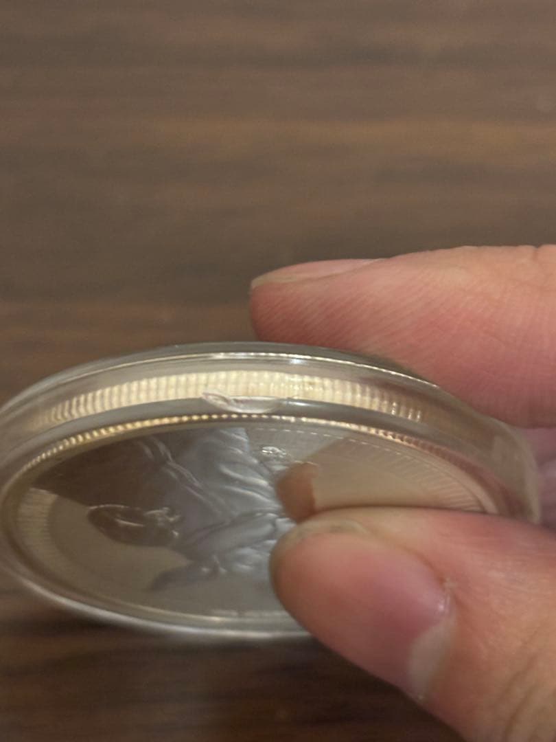 2021年　スター・ウォーズ「ベイビーヨーダ」純銀　1オンス銀貨