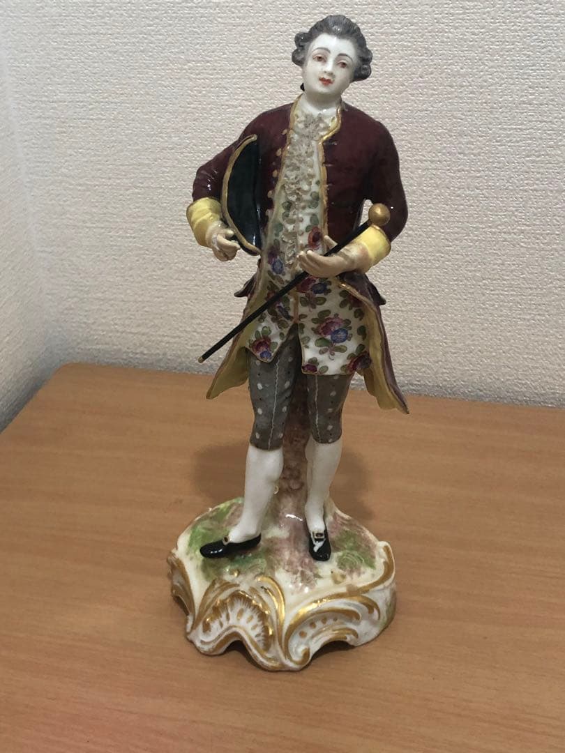 マイセン貴人 磁器 男性像