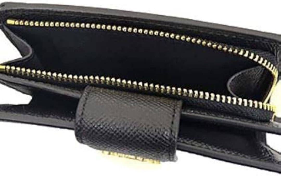 COACH コーチ ブラック 二つ折り財布 黒 レディース プレゼント 人気 箱