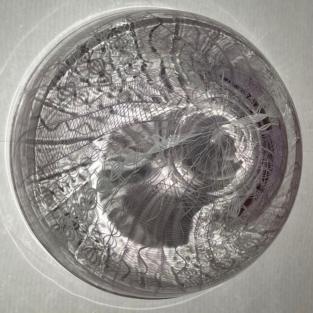 潮工房　小西潮氏　Glass bowl 32cm