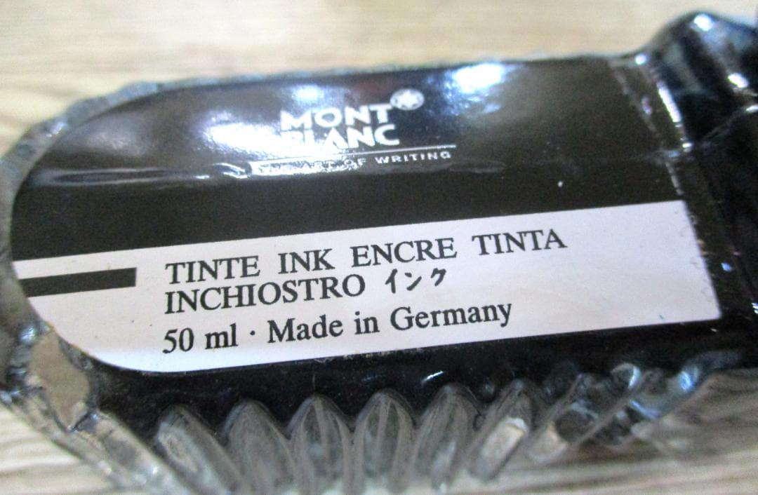 モンブラン 万年筆 ペン先14K MONTBLANC インク付き