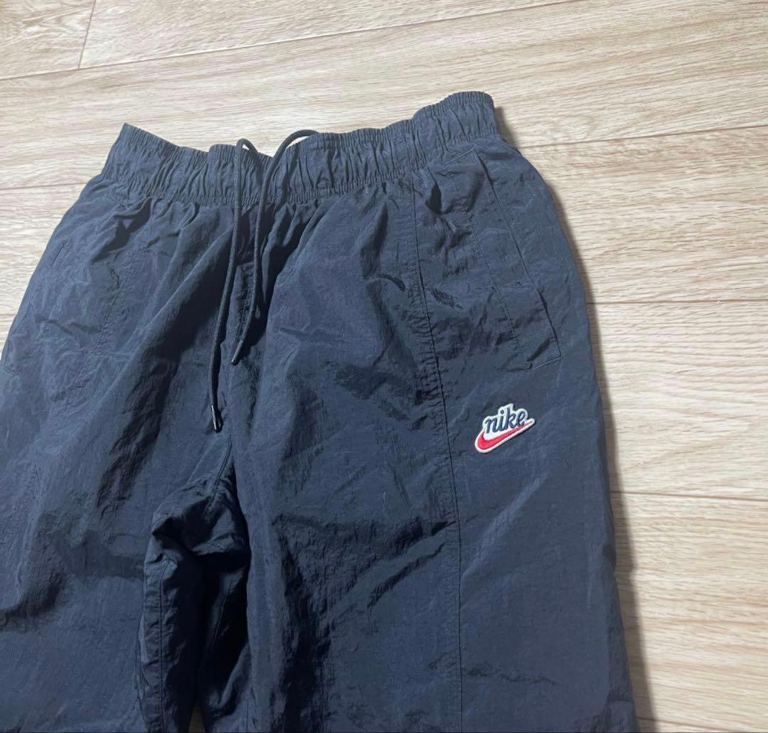 コムドットやまと着用 NIKE 中綿 ナイロン セットアップ M/Lブラック