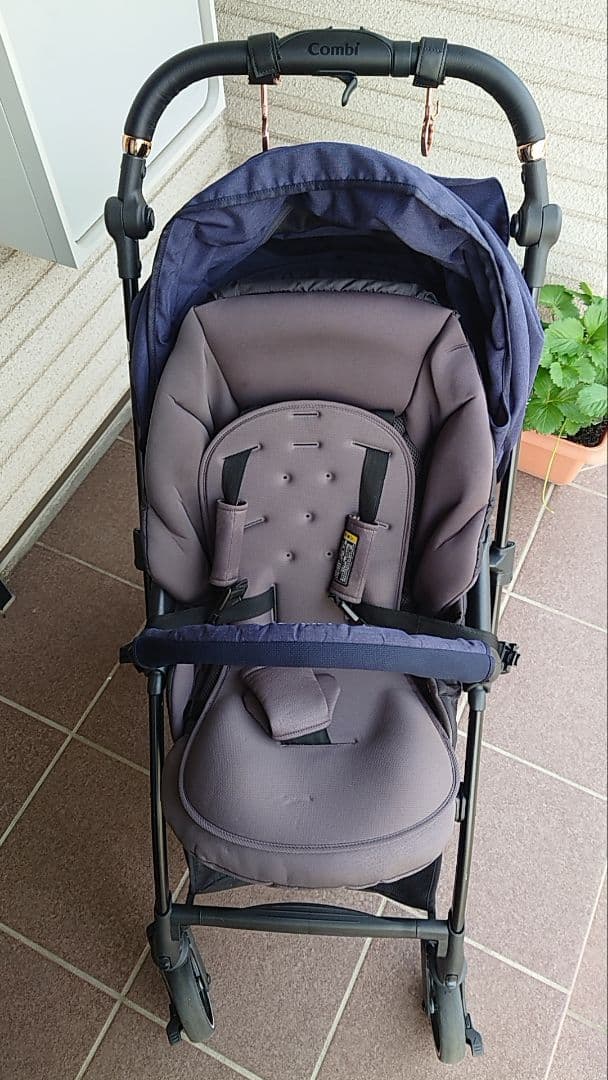 【一時値下】ベビーカーコンビスゴカルSwitch plusエッグショックEXAN