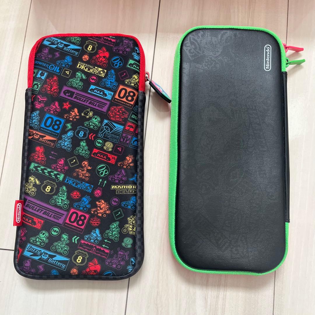 Nintendo Switch 本体　プロコン２個　イヤホン　ソフト&ケース