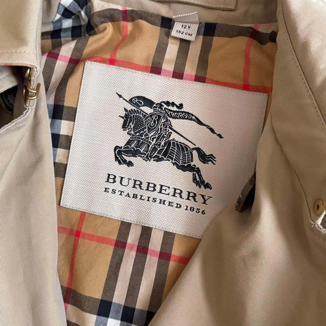 バーバリートレンチコート ESTABLISHED1856 ノバチェック ベルト