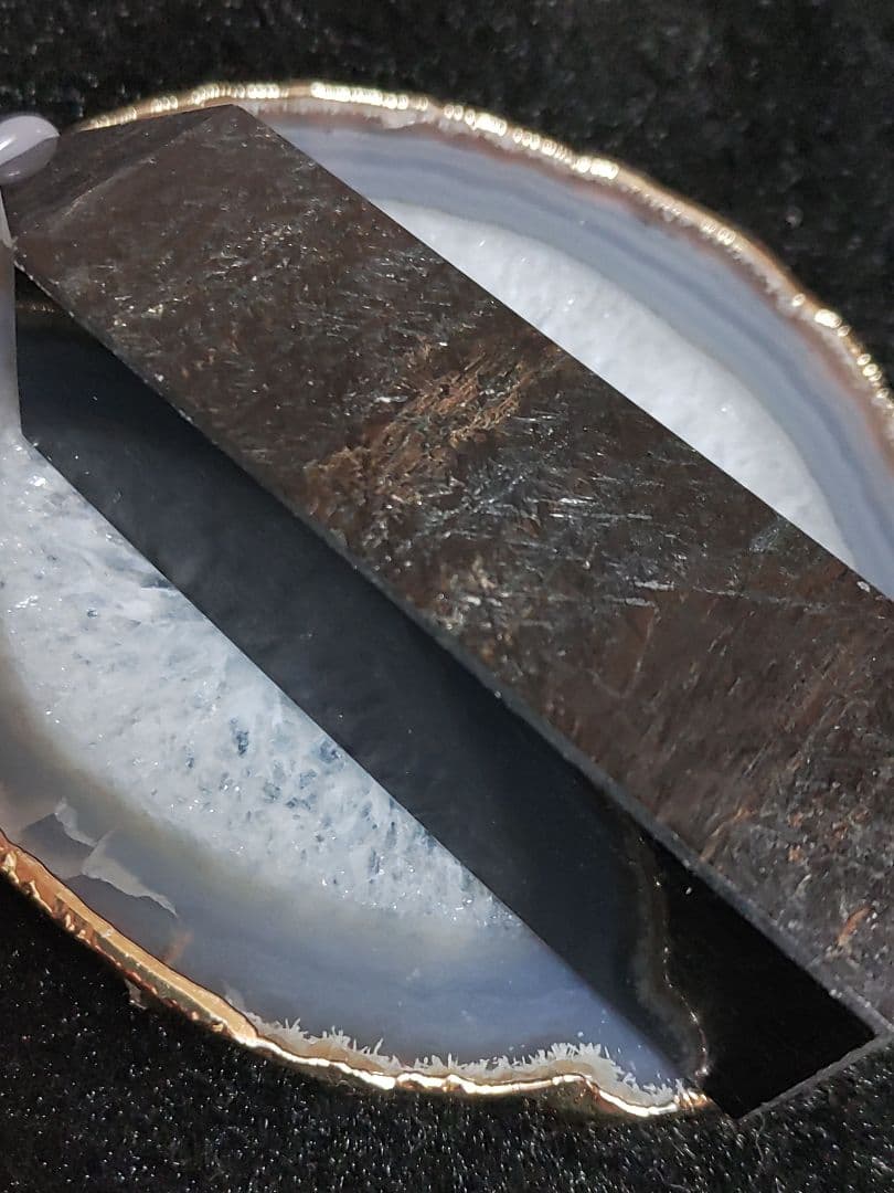 天然石ハイパーシーン 金運石 タワー A-1⭐送料無料⭐