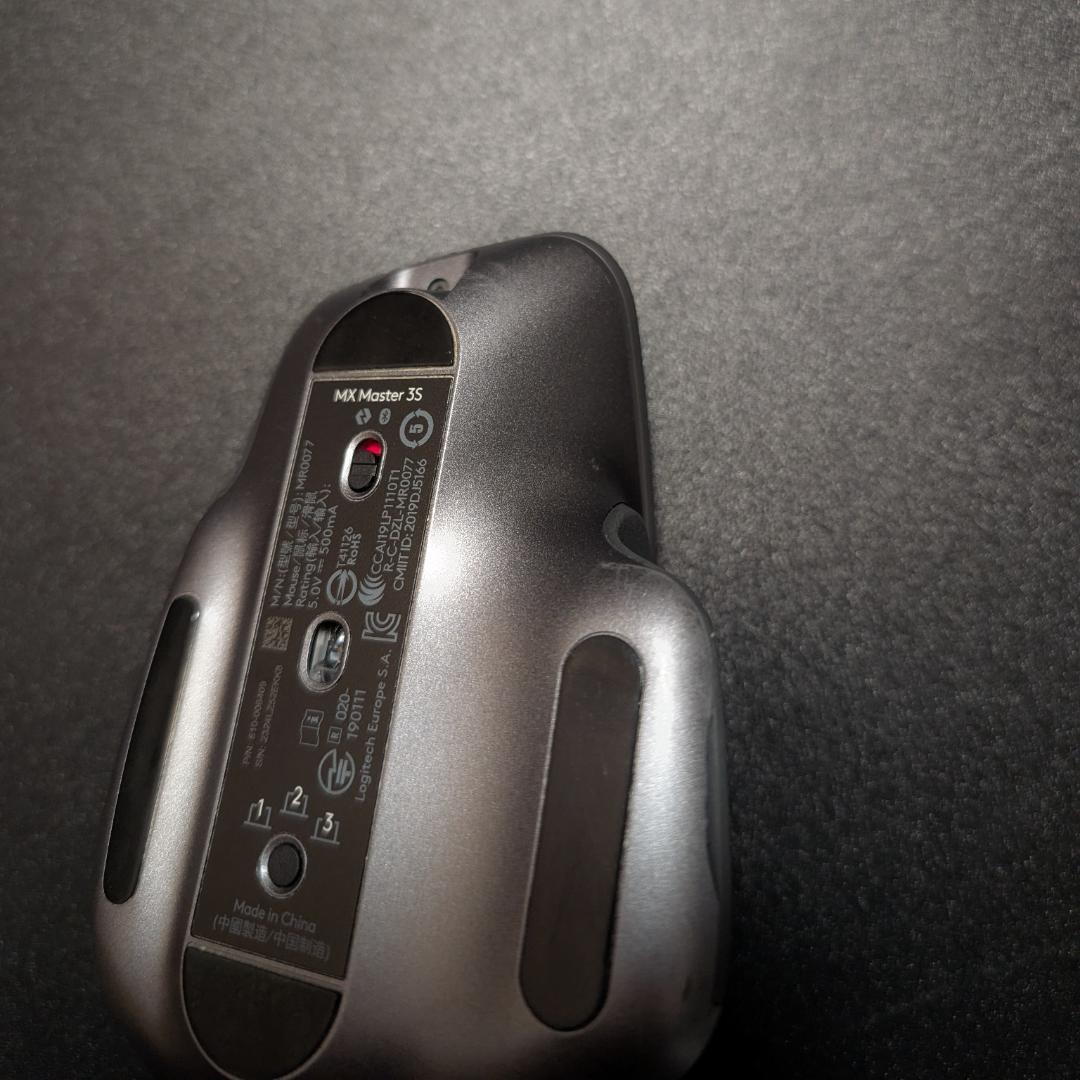 【美品】Logicool MX MASTER 3S ワイヤレスマウス