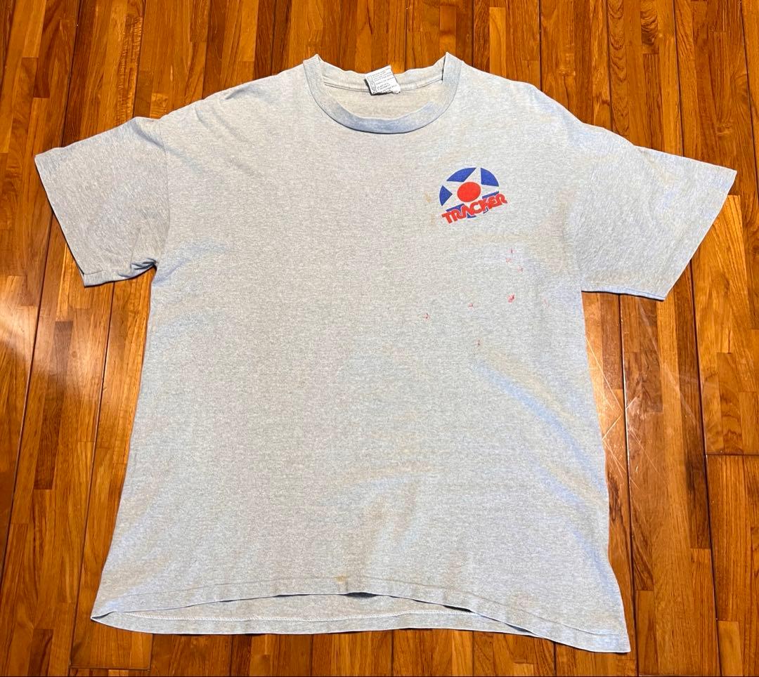 激レア　80s USA製 トラッカー TRACKER L Tシャツ ビンテージ