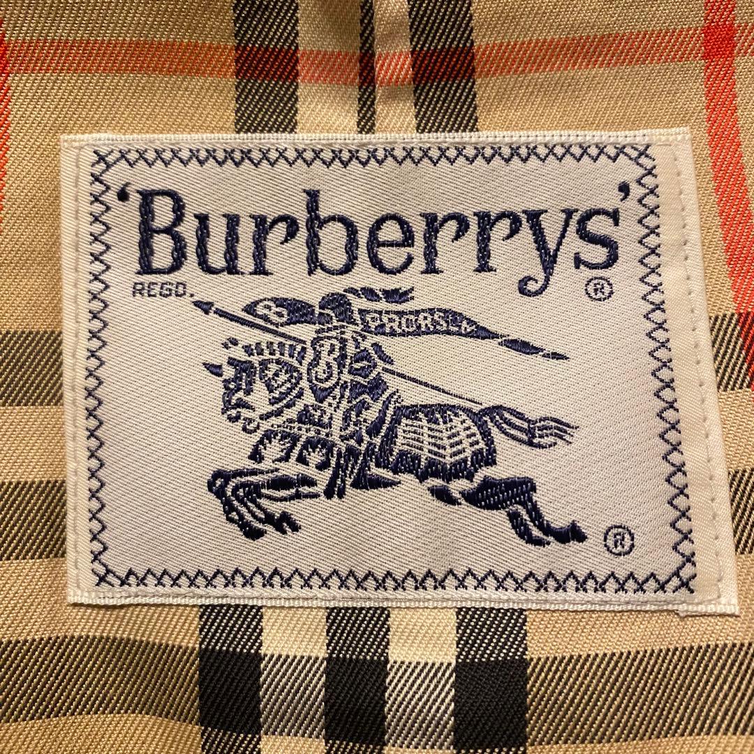 美品 Burberry トレンチコート ヴィンテージ 玉むし色 カーキ