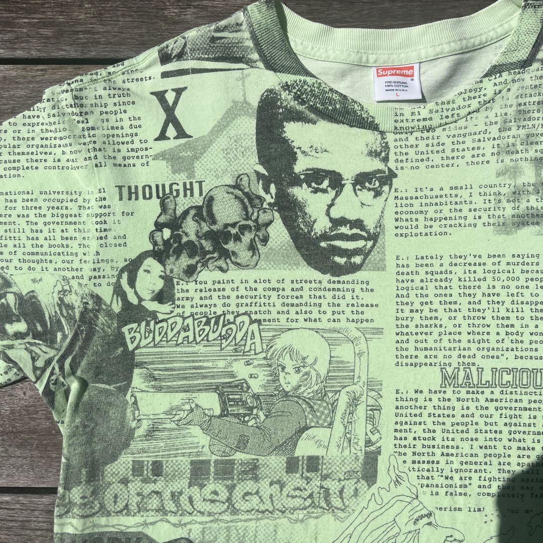 Surpreme マルコムX Tシャツ　ウルトラセブン　希少　Lサイズ