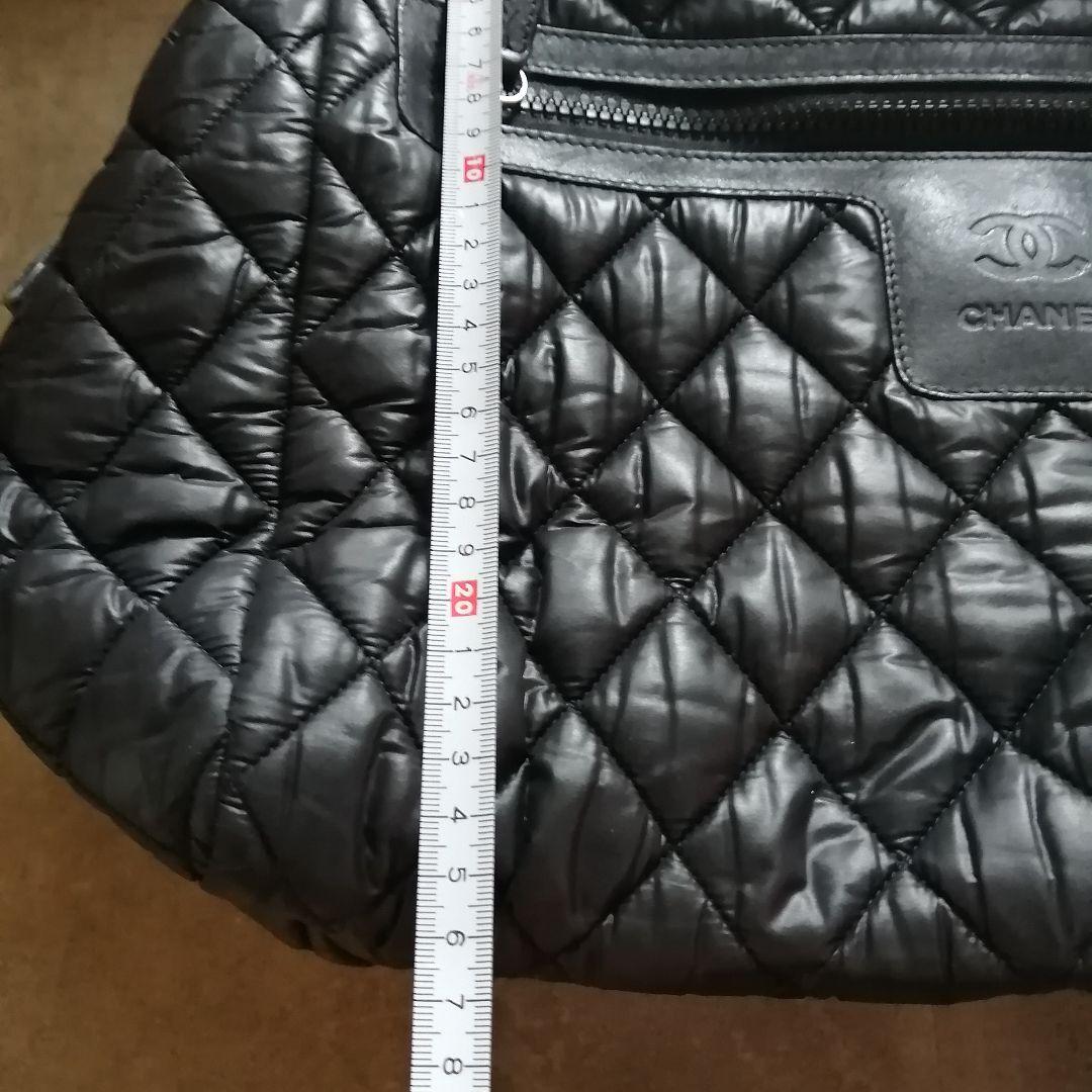 CHANEL ボストンバック コココクーン ボーリング