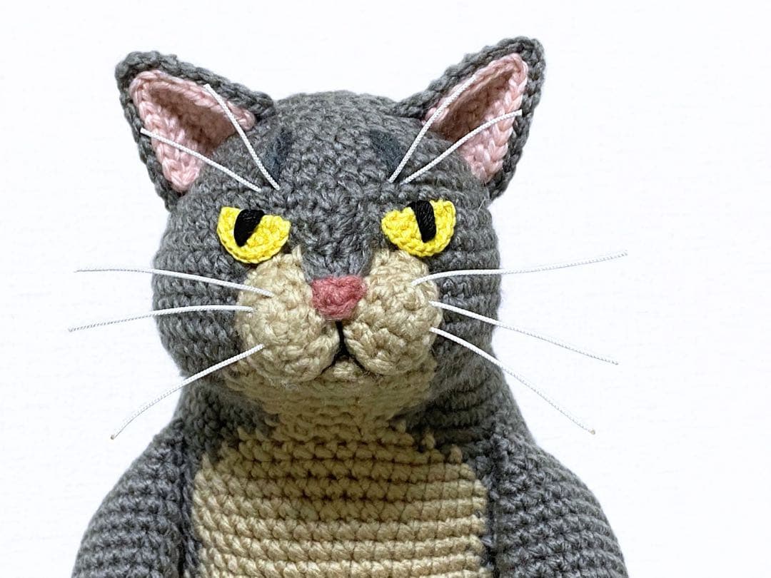 【やまだページ】アビシニアンさんのあみぐるみ2つ