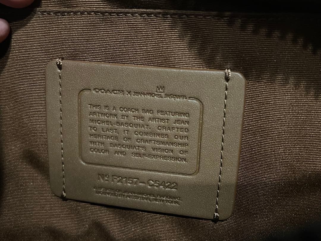 COACH バスキアコラボ ウエストポーチ