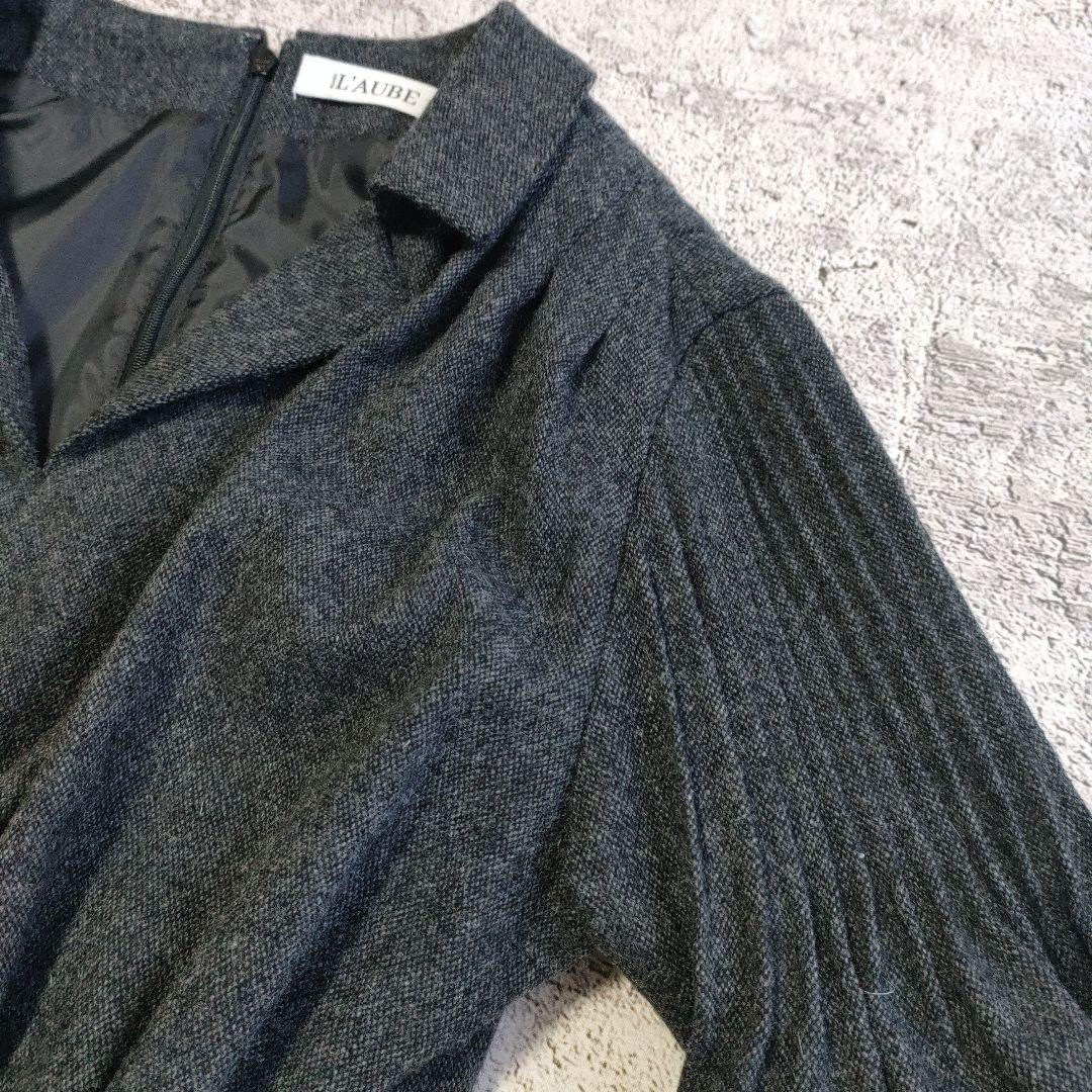 未使用品 L'AUBE BLANC Belted Balloon Dress