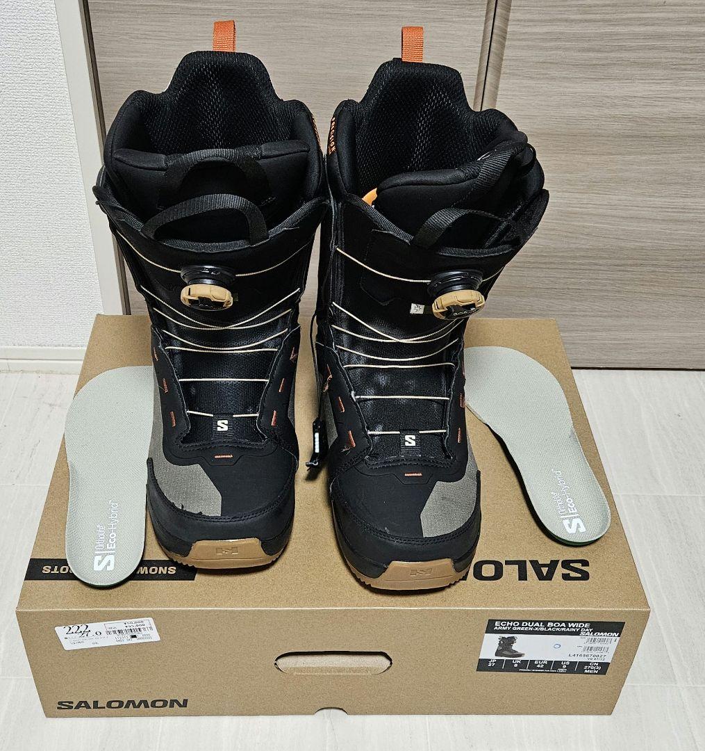 スノーボード SALOMON ECHO DUALBOA WIDE 27.0cm