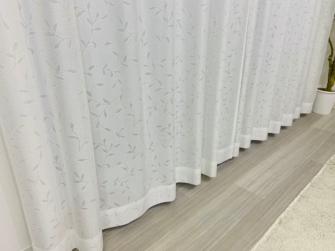 まいまい　レースカーテン　4枚