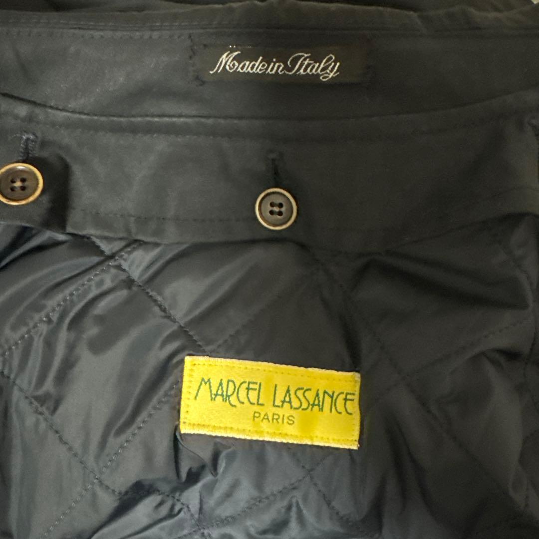 MARCEL LASSANCE ステンカラーコート SHIPS ネイビー