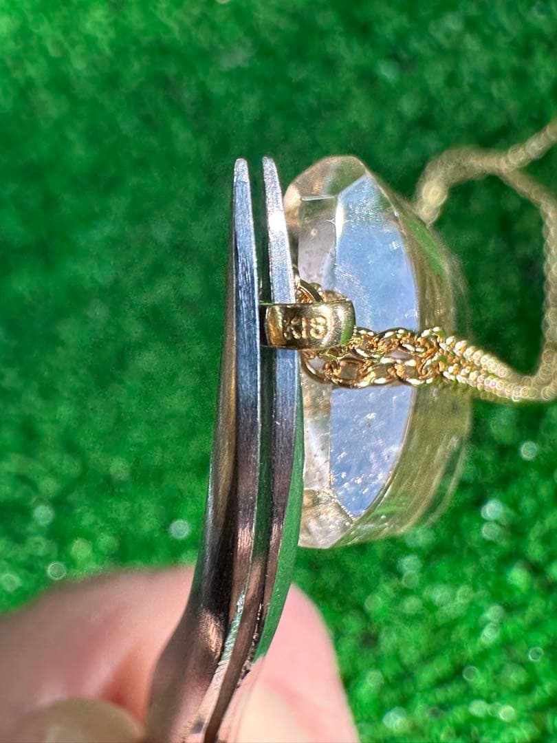 K18 ゴールド ルチルクォーツ ペンダントトップ