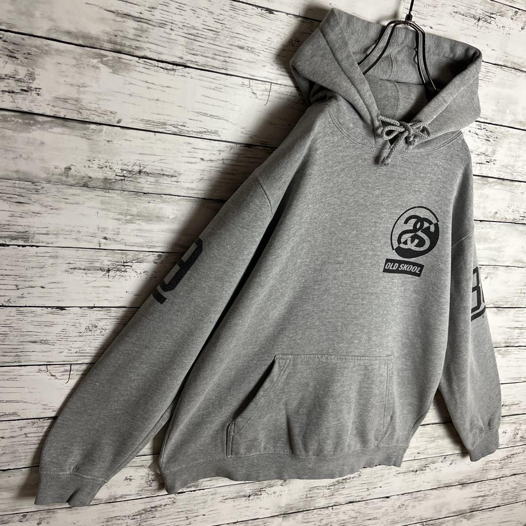 【即完モデル‼︎】【USA製】STUSSY◇ストックロゴ パーカー C966
