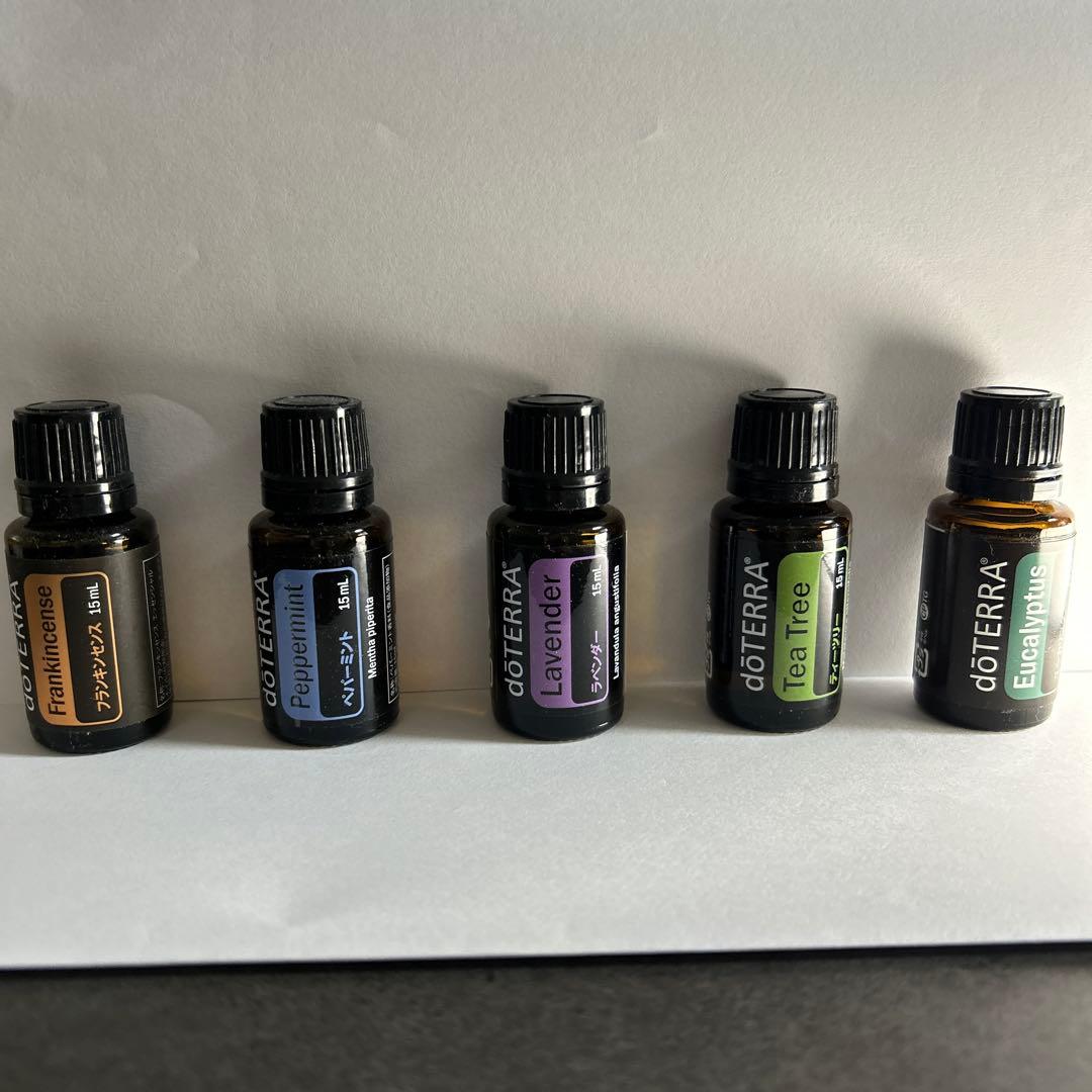 doTERRA フランキンセンス他　人気５本セット15ml