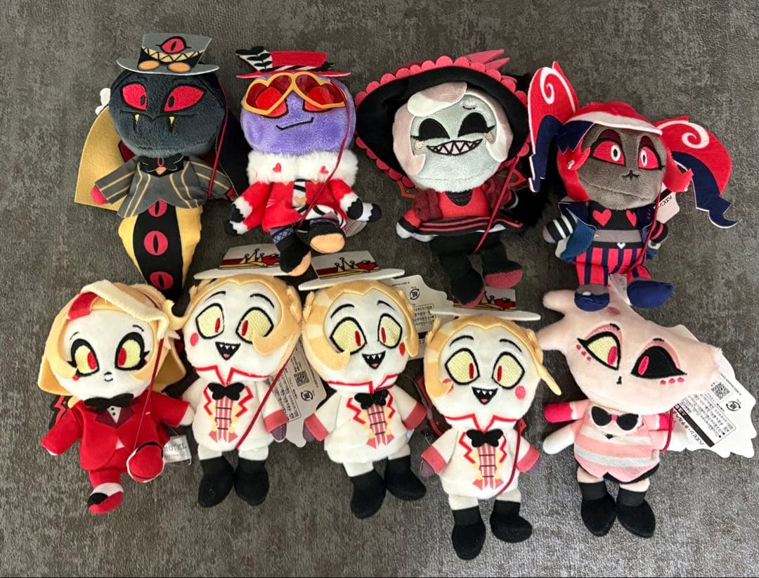 【新品】ハズビン・ホテルへようこそ　おすわりマスコット 9個セット