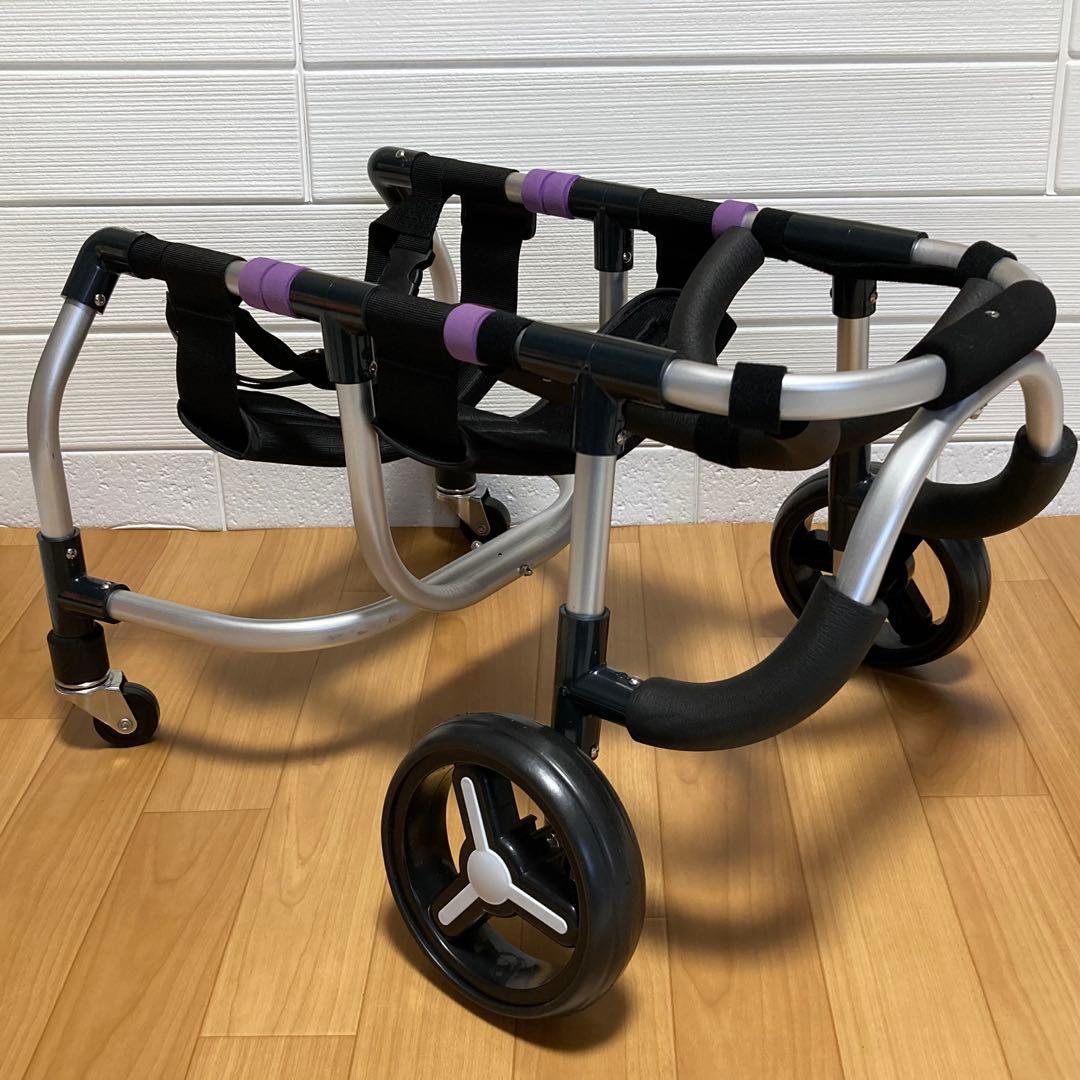 プリンママページ■中型犬用4輪　犬の車椅子　犬の歩行器　+オプション