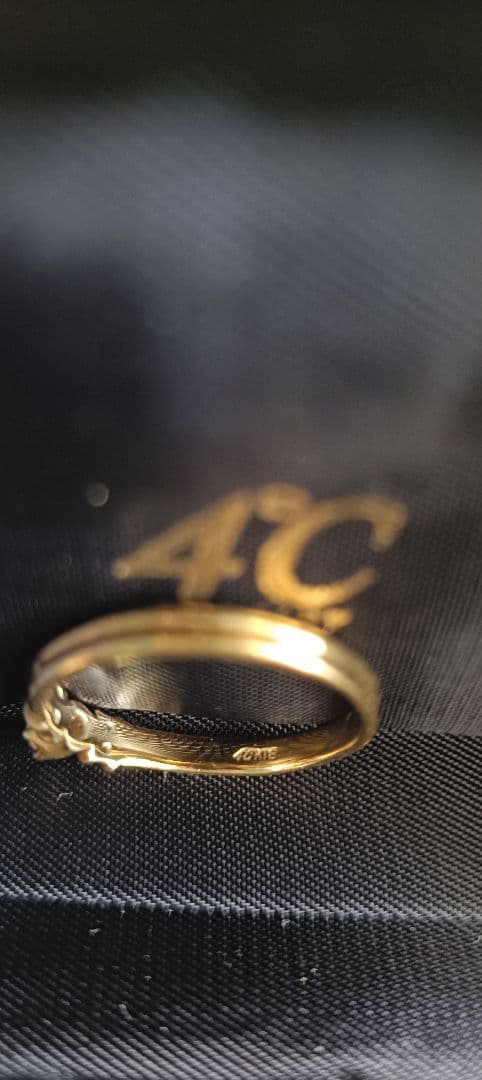 4℃　18K リング