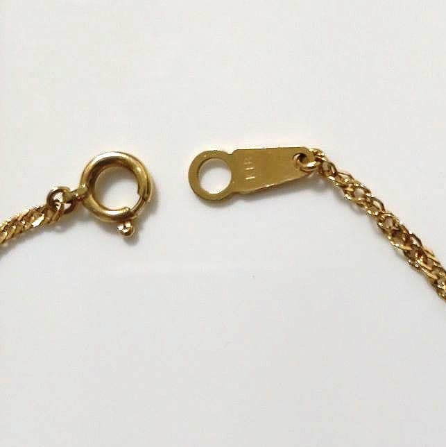 エステール K18 ESTELLE スクリュー ボールチェーン ブレスレット