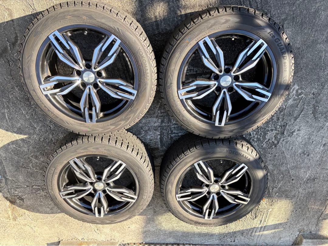 1/7値下げしました⭐️2024年購入　ハリアー　ホイル付き　225/55R19