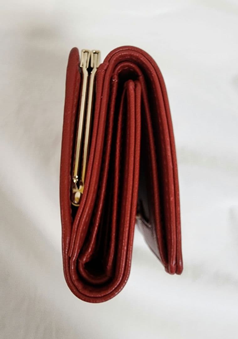Vivienne Westwood 三つ折財布 がま口 レッド